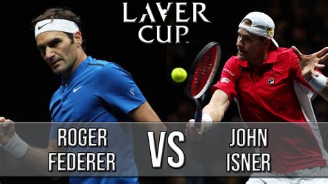 laver cup 2018 results|R.Federer v J.Isner .
